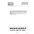 MARANTZ CD52 Manual de Servicio